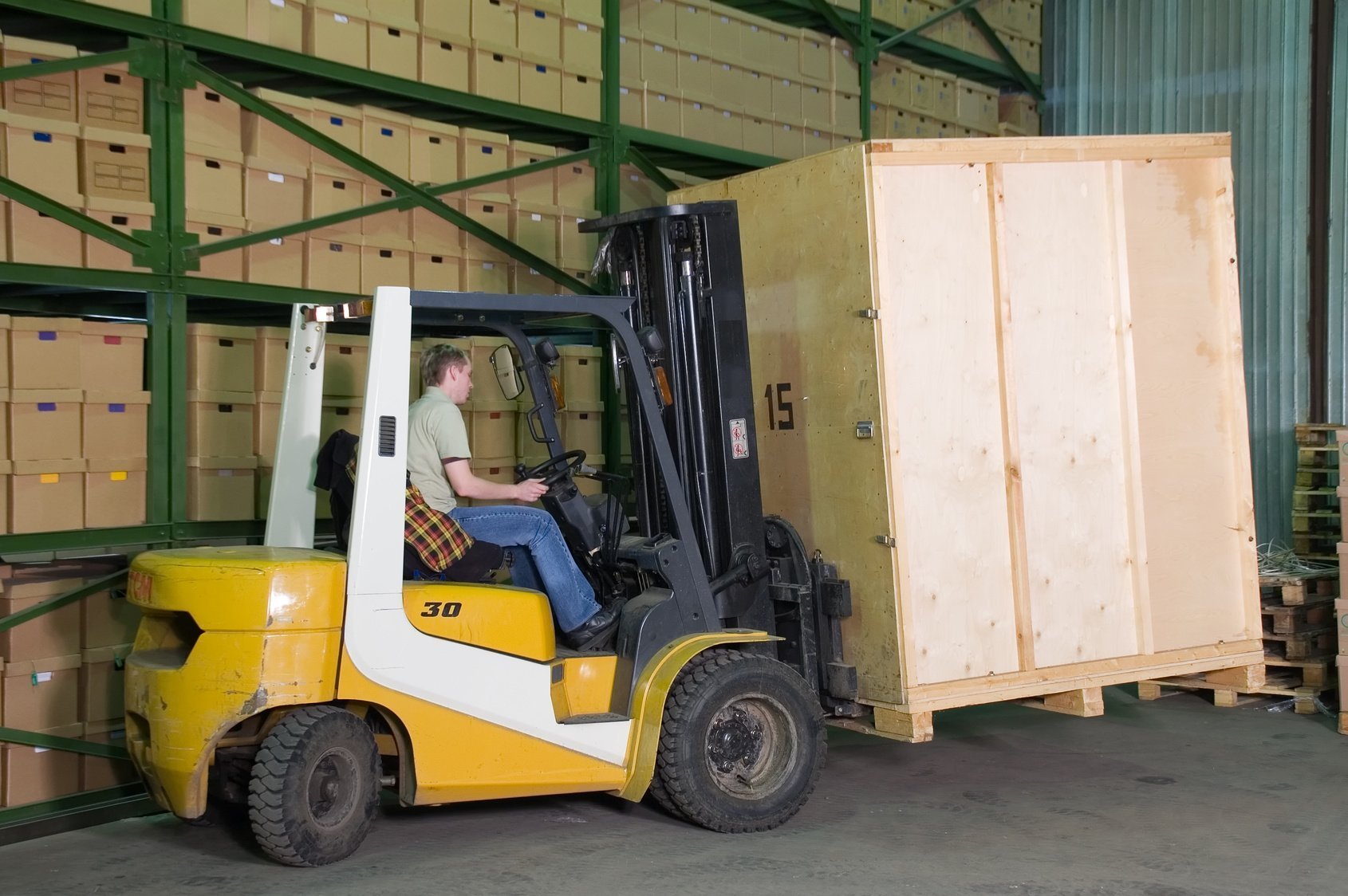 Forklift Safety in the Warehouse - racking safety