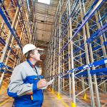 Racking inspections - inspector performing audit
