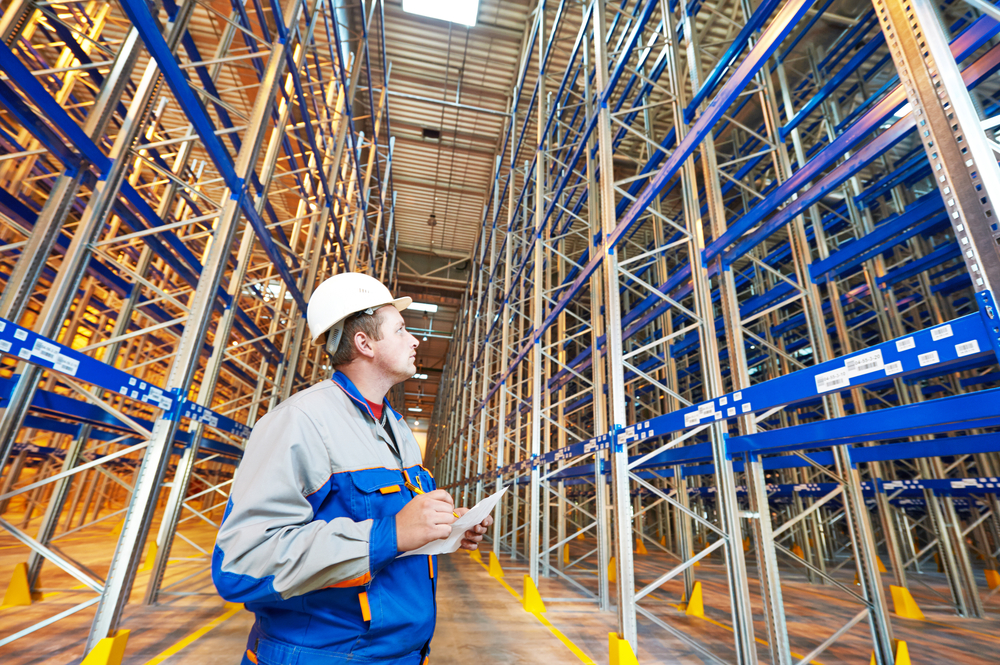 Racking inspections - inspector performing audit