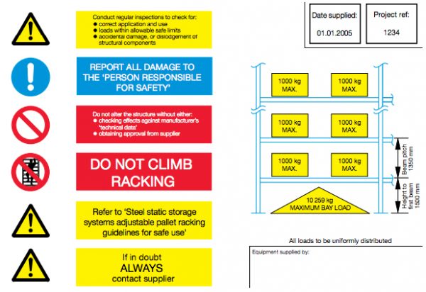 Guide to Racking Health and Safety UK | Storage Equipment Experts