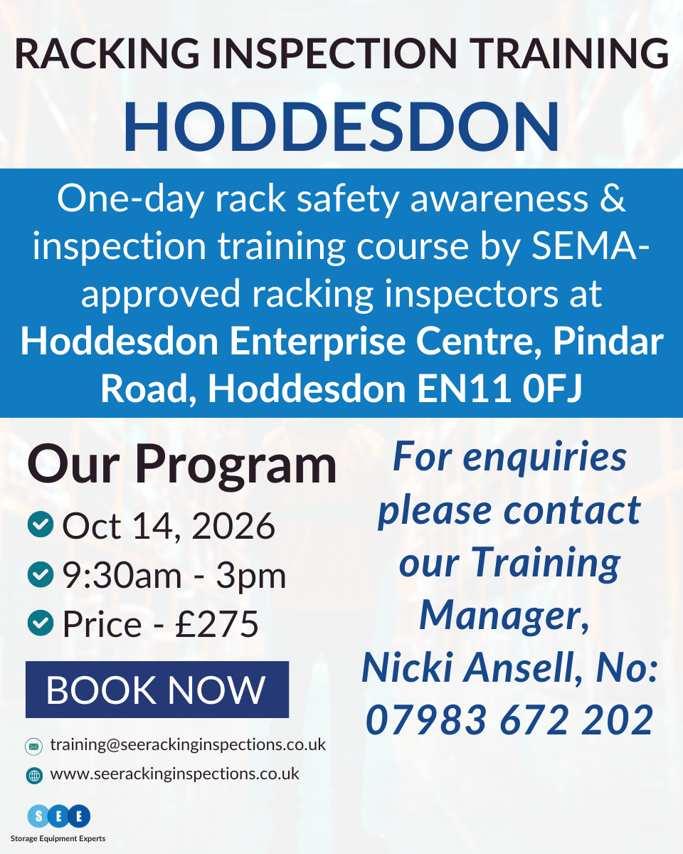Racking Inspection Training Hoddesdon