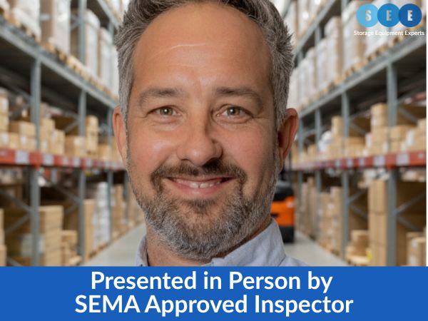 James SEMA Approved Racking Inspector (1) James SEMA Approved Racking Inspector