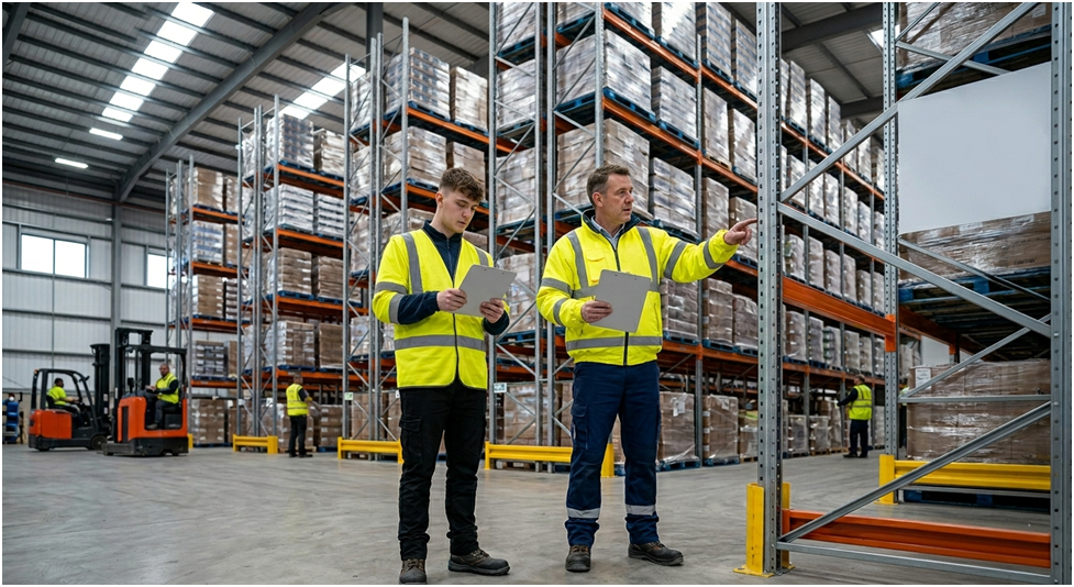 SEMA racking inspection