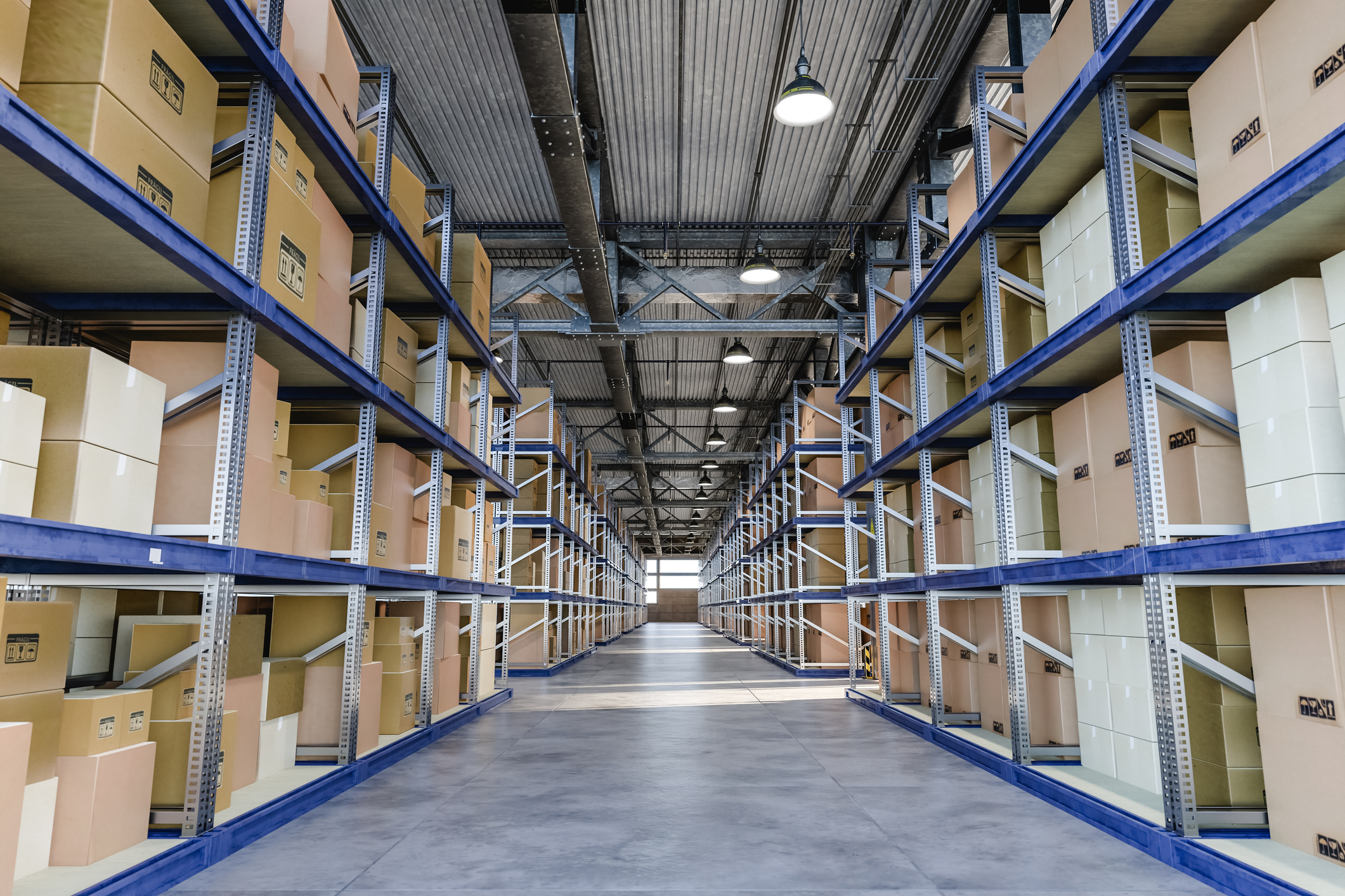 Warehouse Longspan Shelving